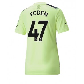 Manchester City Phil Foden #47 kläder Kvinnor 2022-23 Tredje Tröja Kortärmad